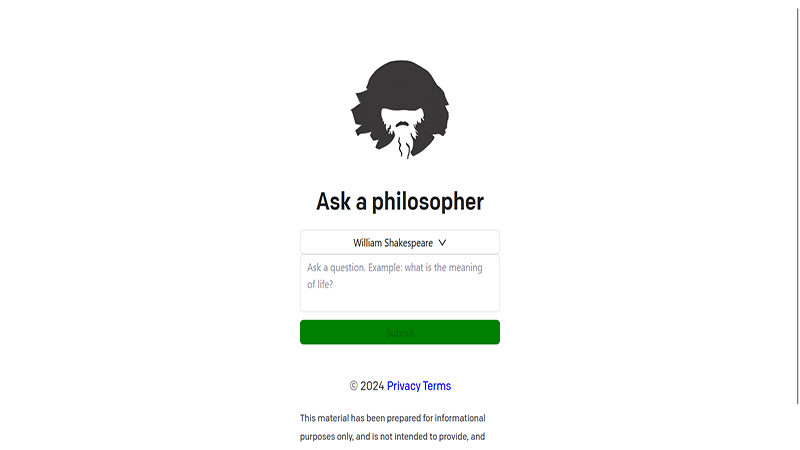 Ask a philosopher