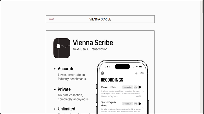 Vienna Scribe