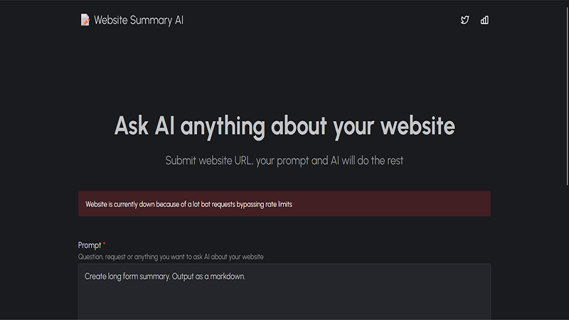 Website Summary AI