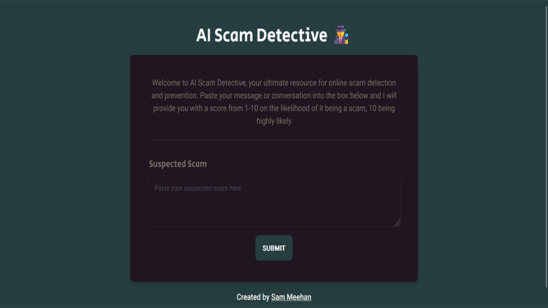 AI Scam Detective