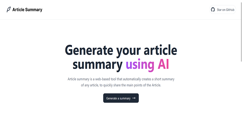 ArticleSummary