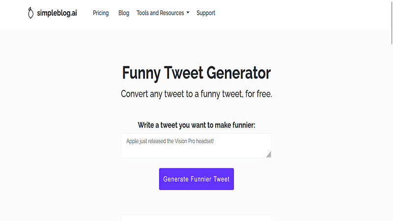 FunnyTweetGenerator