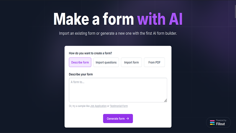 AI Form Builder