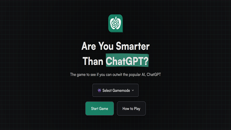 Are You Smarter Than ChatGPT