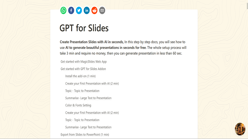 GPTforSlides
