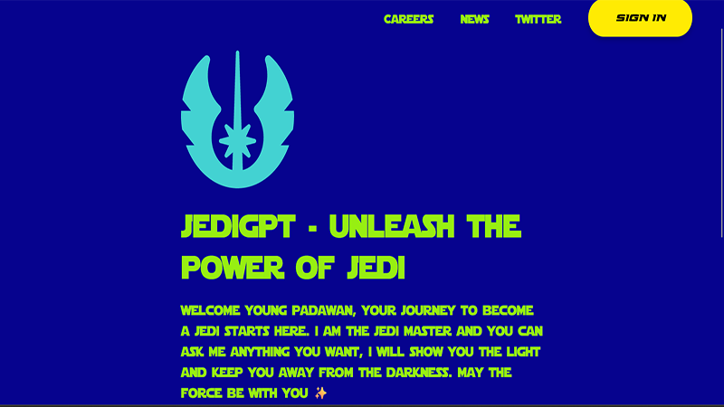 Jedi GPT
