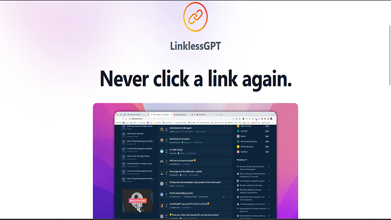 Linkless GPT