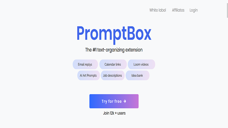 PromptBox