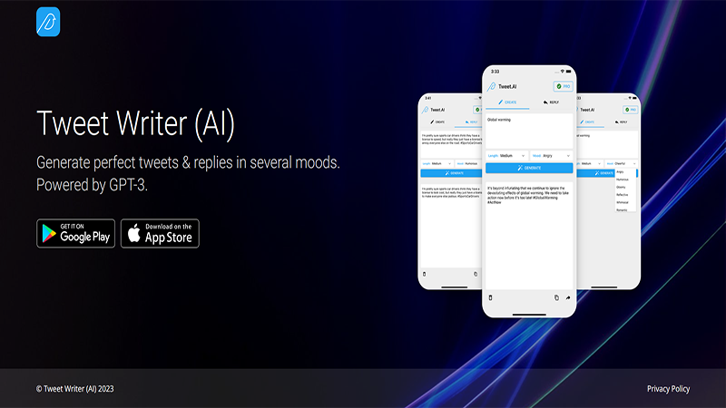 Tweet Writer AI