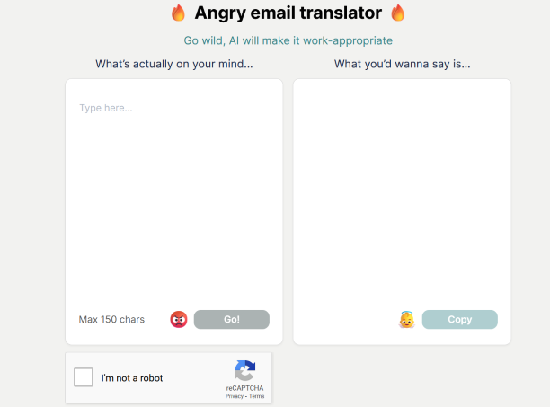 Angry Email Translator