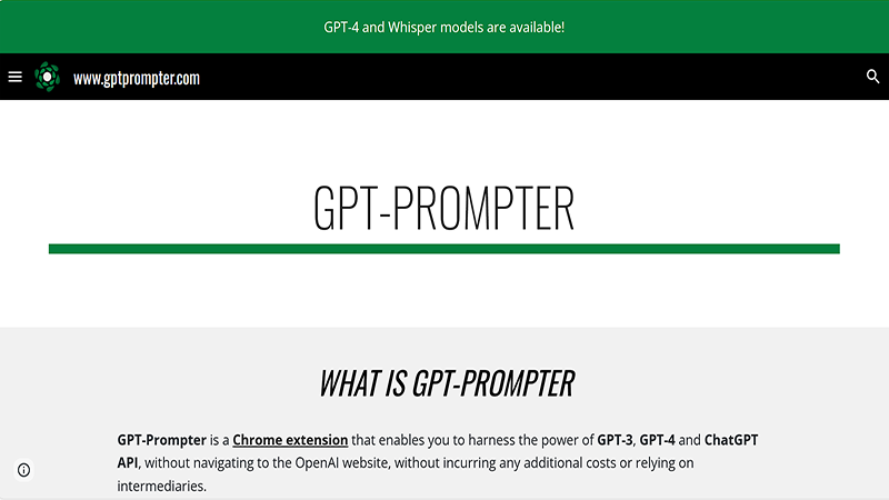 GPT-Prompter