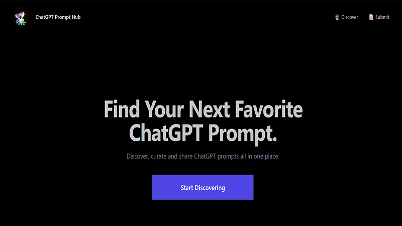 Chat GPT Prompt Hub