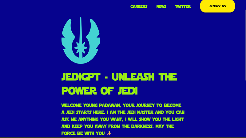 Jedi gpt