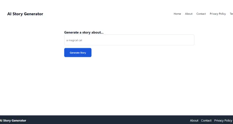 AI Story Generator