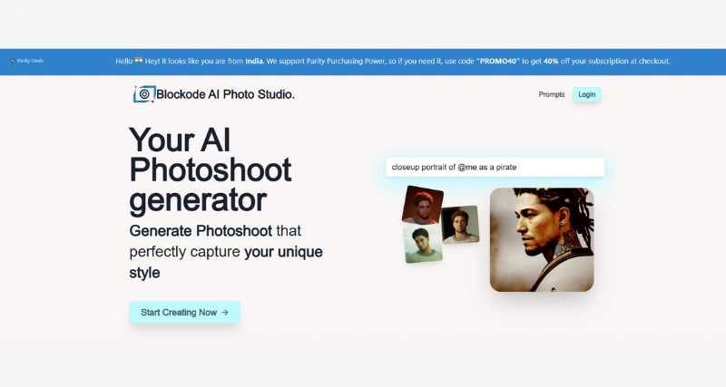 Blockode AI Photo Studio