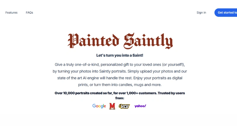 Painted Saintly
