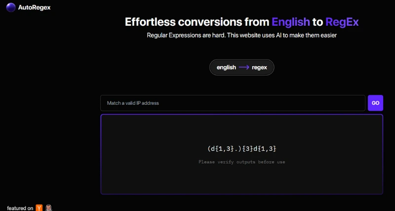 AutoRegex