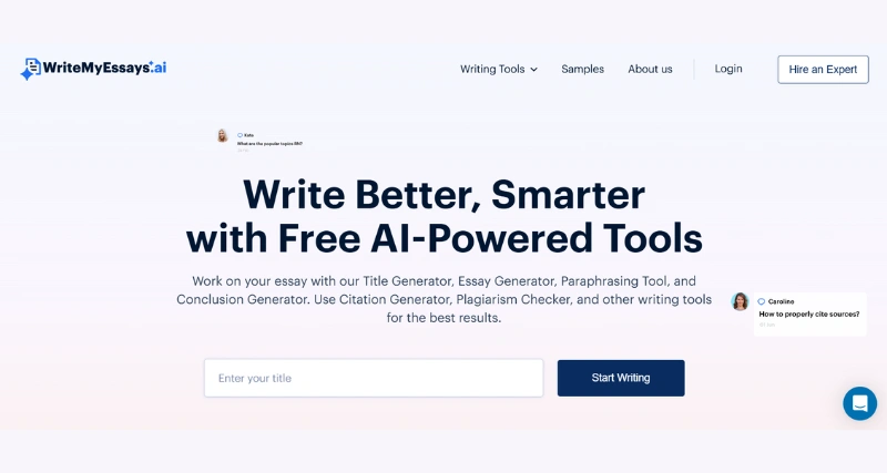 Write My Essays AI