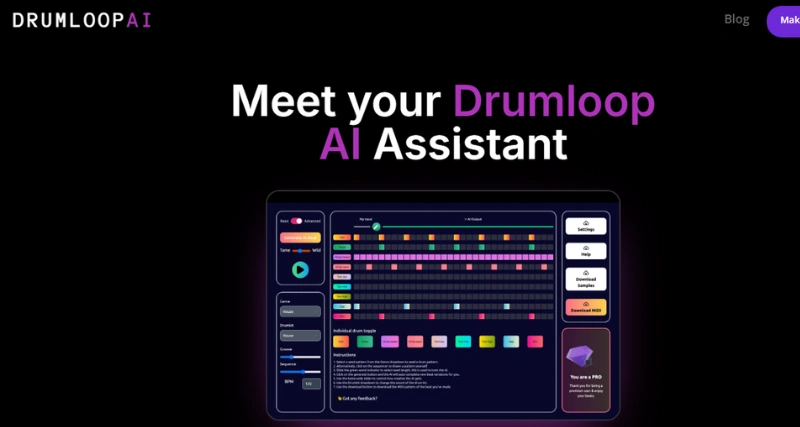 DRUMLOOP AI