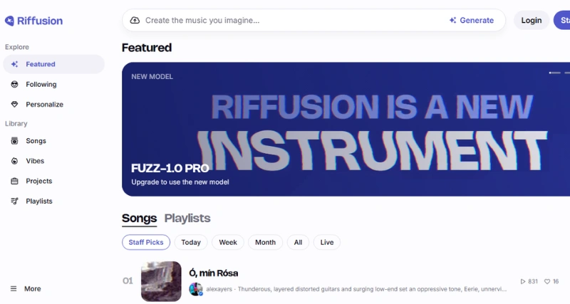 Riffusion