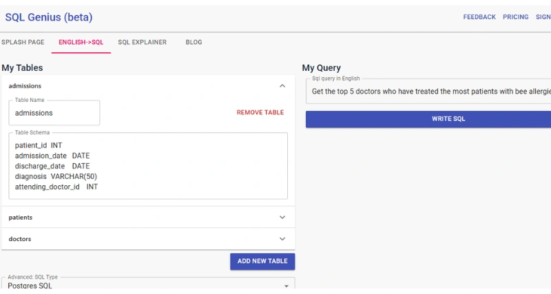 SQL Genius