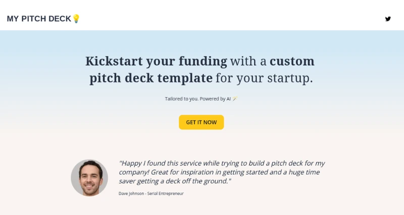 MY PITCH DECK