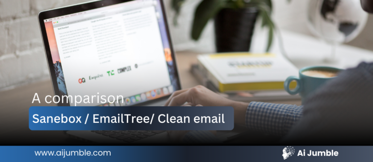 Sanebox vs Emailtree vs Clean email