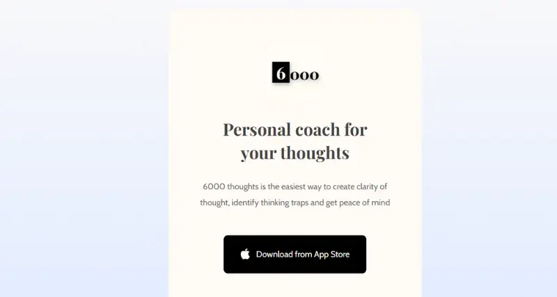 6000 Thoughts